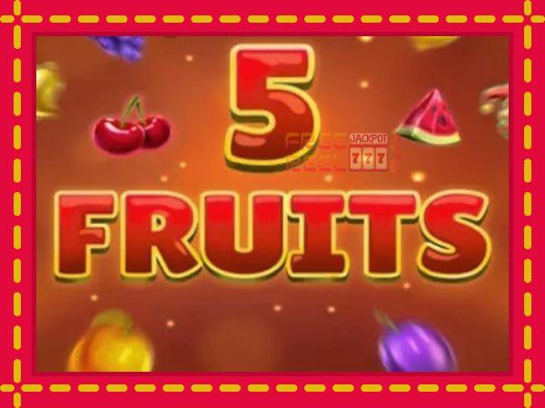 5 Fruits: luaj online