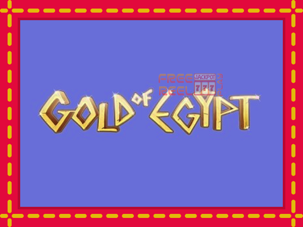 Gold of Egypt: luaj online