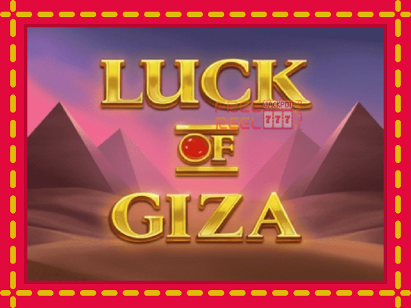 Luck of Giza: luaj online