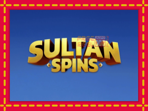 Sultan Spins: luaj online